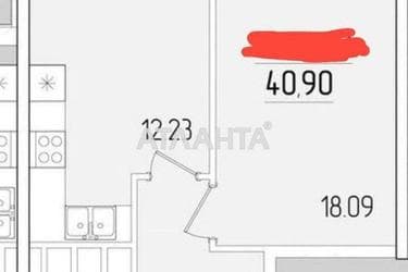 1-кімнатна квартира за адресою вул. Краснова (площа 40,9 м²) - Atlanta.ua - фото 6