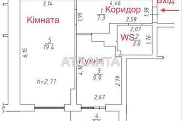 1-комнатная квартира по адресу Малоголосковская ул. (площадь 41,2 м²) - Atlanta.ua - фото 26