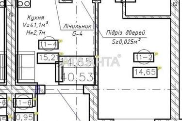 1-room apartment apartment by the address st. Roksolyany (area 41 m²) - Atlanta.ua - photo 26