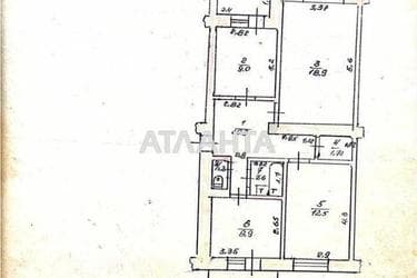 3-комнатная квартира по адресу ул. Минайская (площадь 69 м²) - Atlanta.ua - фото 14