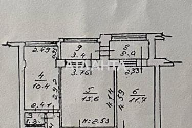 2-комнатная квартира по адресу Днепропетр. Дор. (площадь 60,5 м²) - Atlanta.ua - фото 23
