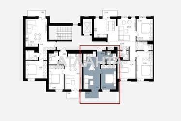 1-комнатная квартира по адресу Замарстыновская ул. (площадь 41,1 м²) - Atlanta.ua - фото 13