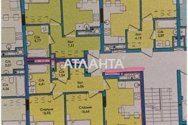 2-комнатная квартира по адресу Вашингтона Дж. Ул. (площадь 60,2 м²) - Atlanta.ua - фото 14