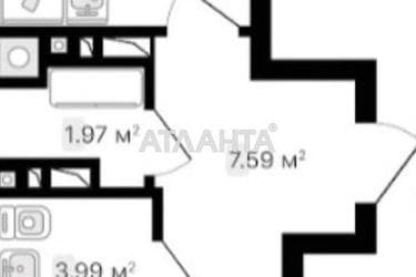 1-комнатная квартира по адресу ул. Лесная (площадь 49 м²) - Atlanta.ua - фото 18