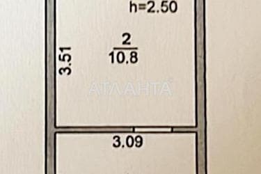 1-кімнатна квартира за адресою вул. 1 травня (площа 18 м²) - Atlanta.ua - фото 10