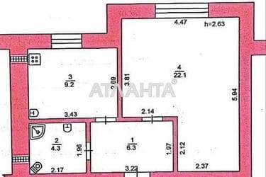 1-room apartment apartment by the address st. Parusnaya Geroev Stalingrada (area 48 m²) - Atlanta.ua - photo 28