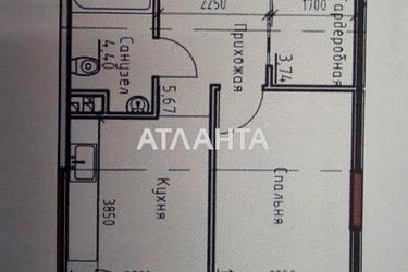 1-комнатная квартира по адресу ул. Дачная (площадь 40 м²) - Atlanta.ua - фото 24