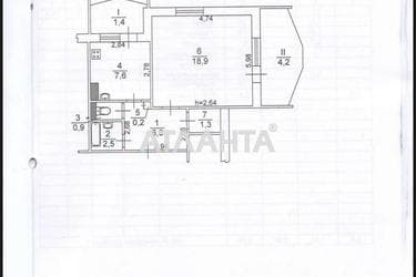 1-комнатная квартира по адресу ул. Вильямса ак. (площадь 44 м²) - Atlanta.ua - фото 19