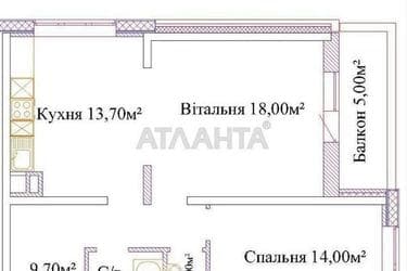 2-кімнатна квартира за адресою вул. Варненська (площа 62 м²) - Atlanta.ua - фото 8