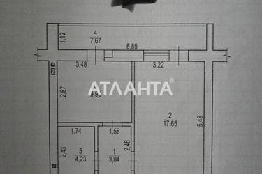 1-комнатная квартира по адресу ул. Центральная (площадь 43,4 м²) - Atlanta.ua - фото 36