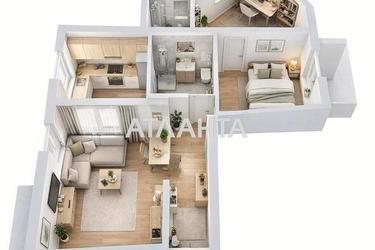 Многокомнатная квартира по адресу ул. Святослава Рихтера (площадь 78,6 м²) - Atlanta.ua - фото 45