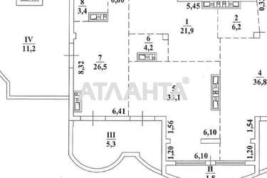 Многокомнатная квартира по адресу Фонтанская дор. (площадь 160 м²) - Atlanta.ua - фото 17