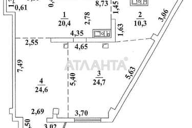 2-rooms apartment apartment by the address st. Fontanskaya dor Perekopskoy Divizii (area 107,4 m²) - Atlanta.ua - photo 23