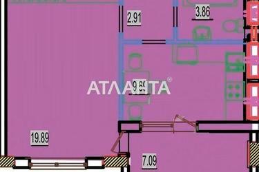 1-комнатная квартира по адресу ул. Строительная (площадь 43 м²) - Atlanta.ua - фото 24