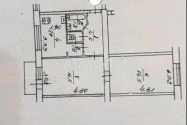 2-комнатная квартира по адресу ул. Неманская (площадь 44,8 м²) - Atlanta.ua - фото 24