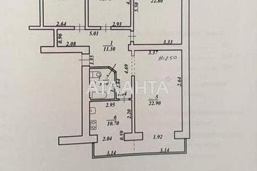 Многокомнатная квартира по адресу ул. Скальда Сергея (площадь 97 м²) - Atlanta.ua - фото 42
