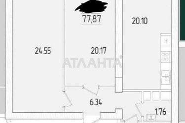 2-кімнатна квартира за адресою вул. Краснова (площа 78 м²) - Atlanta.ua - фото 18