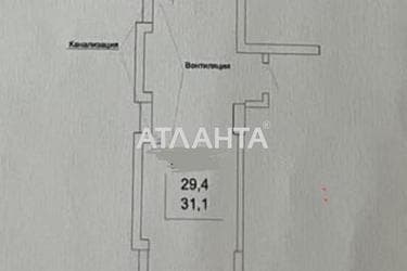 1-room apartment apartment by the address st. Topolinnyy per (area 31,1 m²) - Atlanta.ua - photo 22