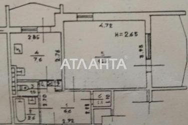 1-комнатная квартира по адресу ул. Королева ак. (площадь 41,8 м²) - Atlanta.ua - фото 19