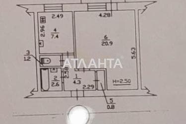 1-room apartment apartment by the address st. Ul Lomonosova (area 39 m²) - Atlanta.ua - photo 38