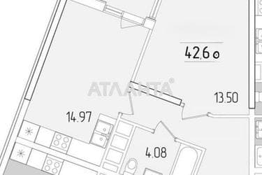 1-room apartment apartment by the address st. Krasnova (area 42,6 m²) - Atlanta.ua - photo 7