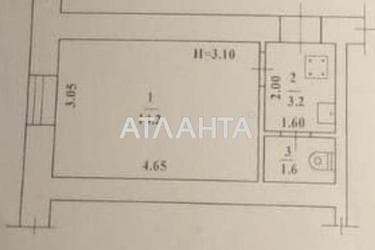 1-кімнатна квартира за адресою вул. М`ясоїдівська (площа 17,4 м²) - Atlanta.ua - фото 16
