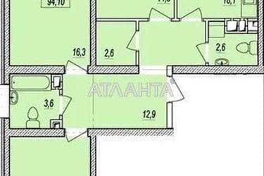 3-rooms apartment apartment by the address st. Prokhorovskaya Khvorostina (area 97 m²) - Atlanta.ua - photo 24