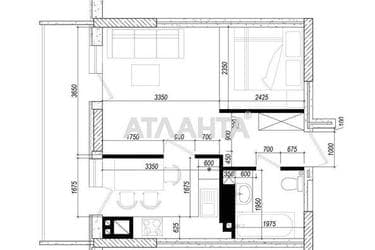 1-комнатная квартира по адресу ул. Пишоновская (площадь 40,5 м²) - Atlanta.ua - фото 36