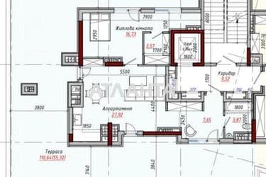 1-кімнатна квартира за адресою вул. Дачна (площа 115 м²) - Atlanta.ua - фото 10