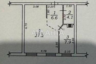 2-комнатная квартира по адресу ул. Штилевая (площадь 45,8 м²) - Atlanta.ua - фото 50