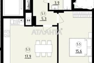 1-кімнатна квартира за адресою вул. Довга (площа 45 м²) - Atlanta.ua - фото 8
