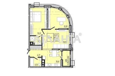 3-rooms apartment apartment by the address st. Franko Ivana (area 72,6 m²) - Atlanta.ua - photo 6