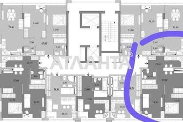 2-rooms apartment apartment by the address st. Vilyamsa ak (area 57,6 m²) - Atlanta.ua - photo 7