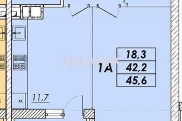 1-room apartment apartment by the address st. Prokhorovskaya Khvorostina (area 44,7 m²) - Atlanta.ua - photo 8