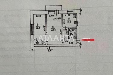 2-комнатная квартира по адресу ул. Героев Крут (площадь 43,9 м²) - Atlanta.ua - фото 29
