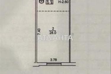 1-кімнатна квартира за адресою вул. Максимовича (площа 37 м²) - Atlanta.ua - фото 21