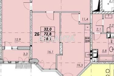 2-кімнатна квартира за адресою вул. Прохоровський скв. (площа 76 м²) - Atlanta.ua - фото 12