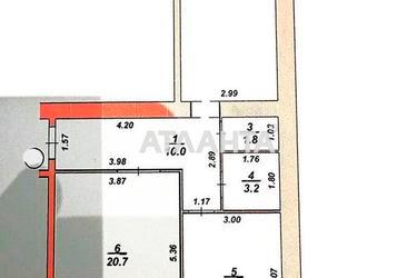 2-комнатная квартира по адресу ул. Пулюя (площадь 79,8 м²) - Atlanta.ua - фото 18