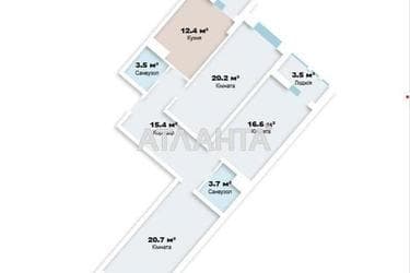 3-кімнатна квартира за адресою вул. Прохорівська (площа 99,3 м²) - Atlanta.ua - фото 24