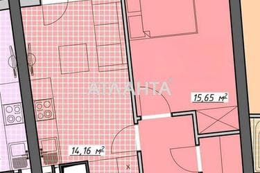 1-room apartment apartment by the address st. Kurortnyy per (area 44,8 m²) - Atlanta.ua - photo 10