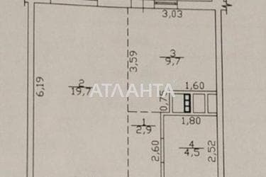 1-room apartment apartment by the address st. Mikhaylovskaya Industrialnaya (area 38,2 m²) - Atlanta.ua - photo 36