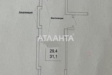 1-кімнатна квартира за адресою Тополиний пров. (площа 31,1 м²) - Atlanta.ua - фото 10