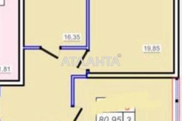 3-комнатная квартира по адресу ул. Жемчужная (площадь 81 м²) - Atlanta.ua - фото 20