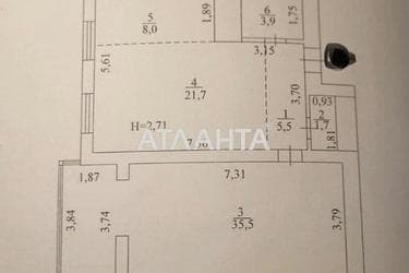 2-кімнатна квартира за адресою вул. Чехова (площа 76 м²) - Atlanta.ua - фото 34