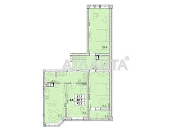 2-кімнатна квартира за адресою вул. Прохорівська (площа 92,2 м²) - Atlanta.ua - фото 10