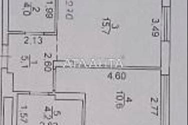 1-комнатная квартира по адресу ул. Линкольна (площадь 39,6 м²) - Atlanta.ua - фото 23