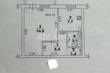 1-room apartment apartment by the address st. Levitana (area 37,8 m²) - Atlanta.ua - photo 32