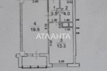 1-комнатная квартира по адресу ул. Асташкина (площадь 44,4 м²) - Atlanta.ua - фото 32