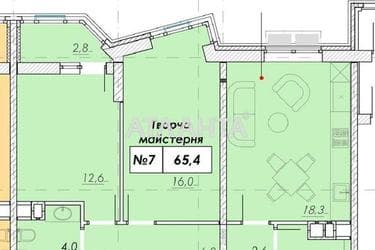 2-комнатная квартира по адресу ул. Прохоровская (площадь 65,4 м²) - Atlanta.ua - фото 10