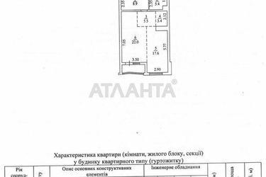 1-room apartment apartment by the address st. Shevchenko pr (area 66,9 m²) - Atlanta.ua - photo 16